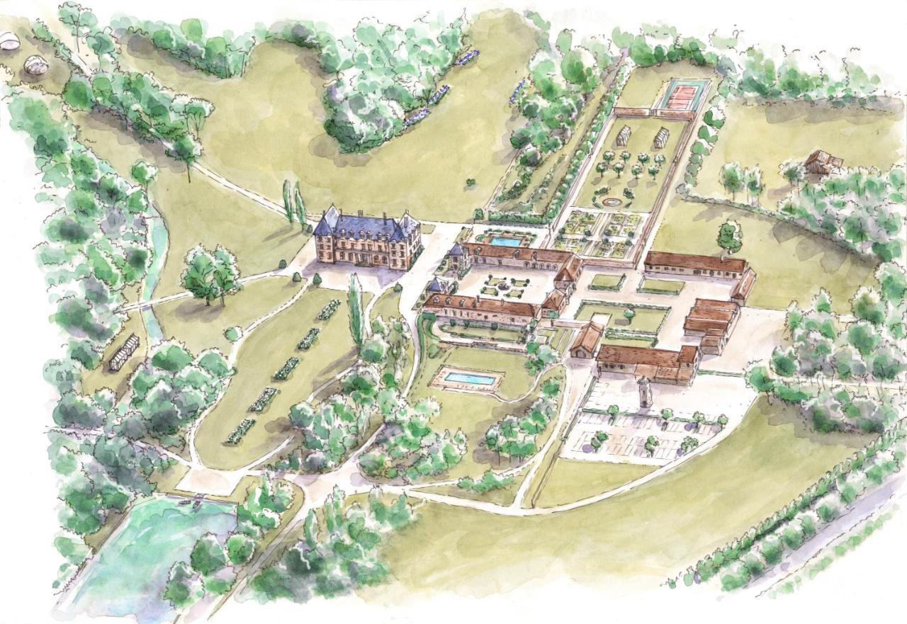 La Borde En Sologne Chateau & Spa Vernou-en-Sologne Экстерьер фото
